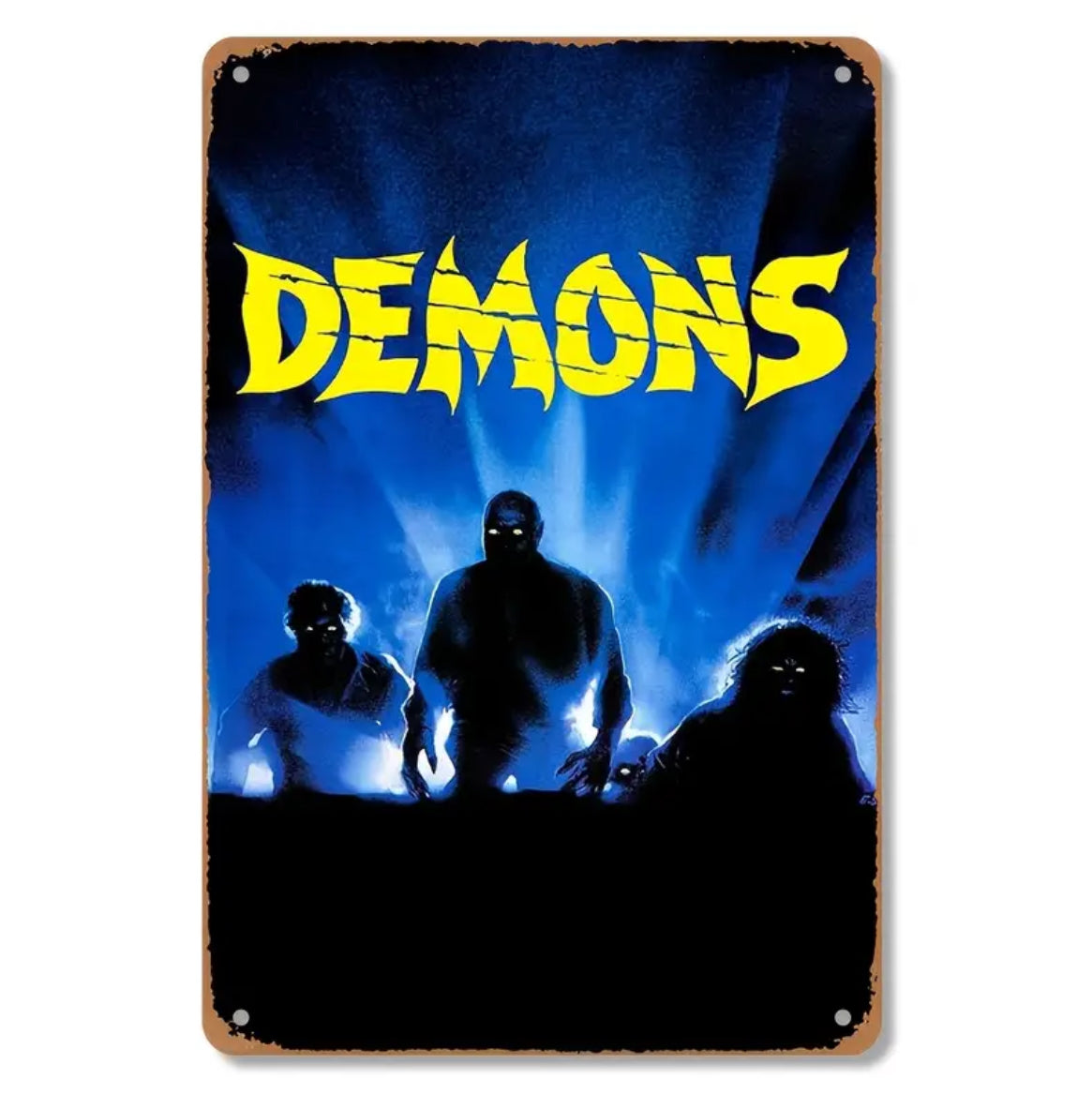 Demons Metal Sign