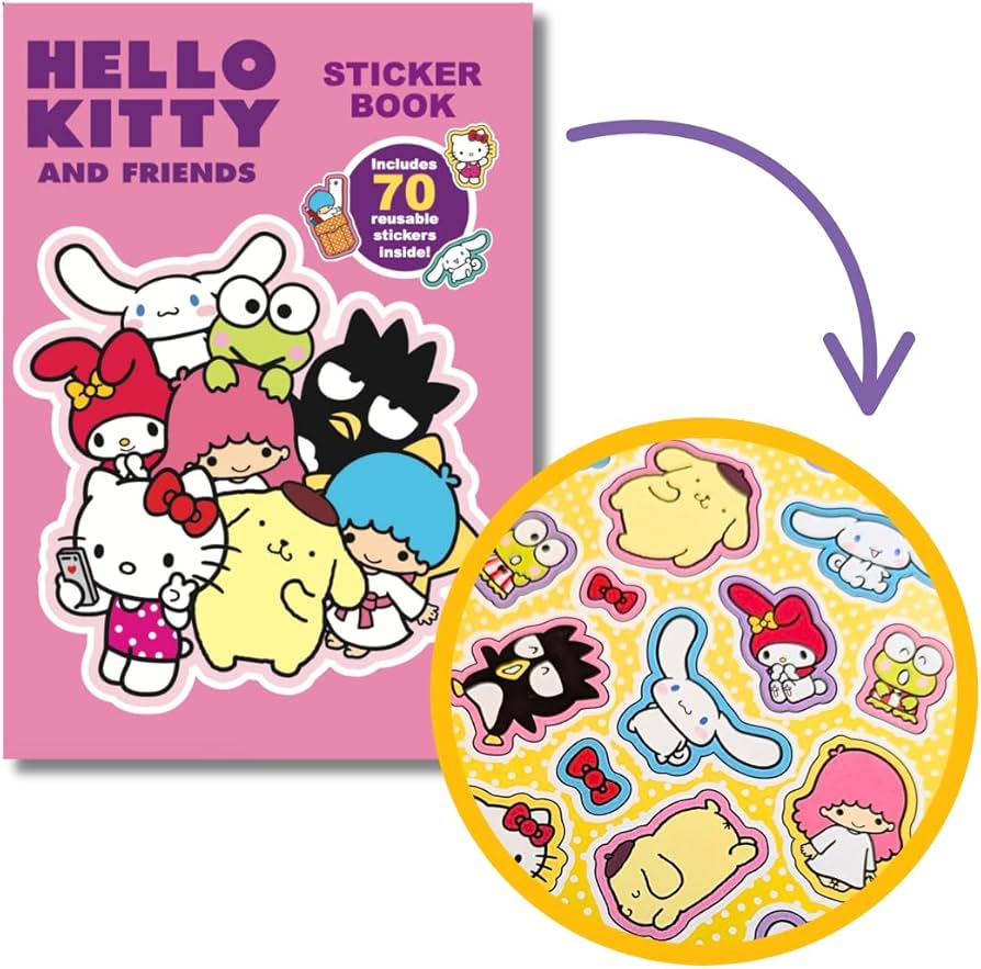 Sanrio Hello Kitty And Friends Sticker Book