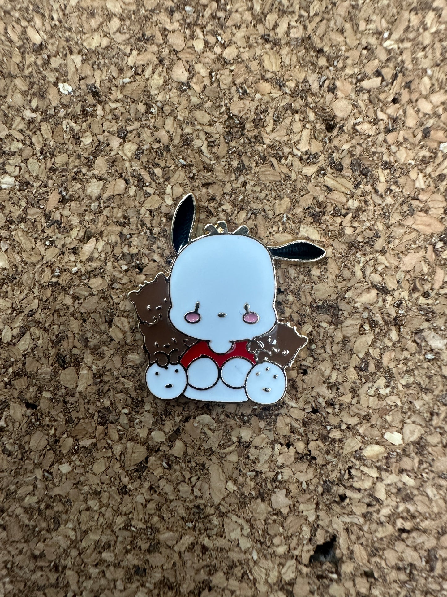 Pochacco And Mini Friends Pin Badge