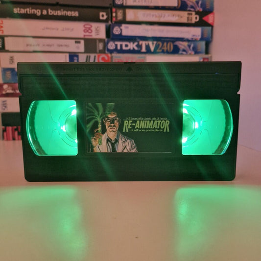 Re-Animator VHS LED Lamp