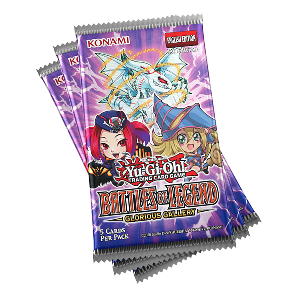 Yu-Gi-Oh! Battles of Legend: Glorious Gallery Trading Card Pack