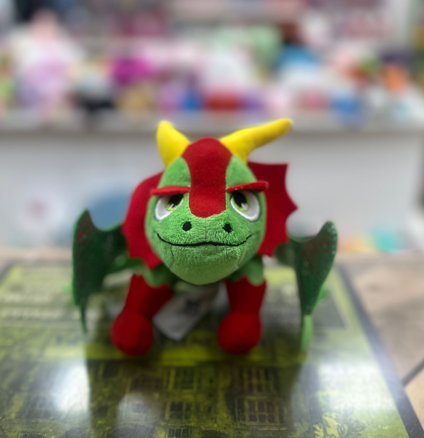 Mystopia Green Dust Dragon Plush