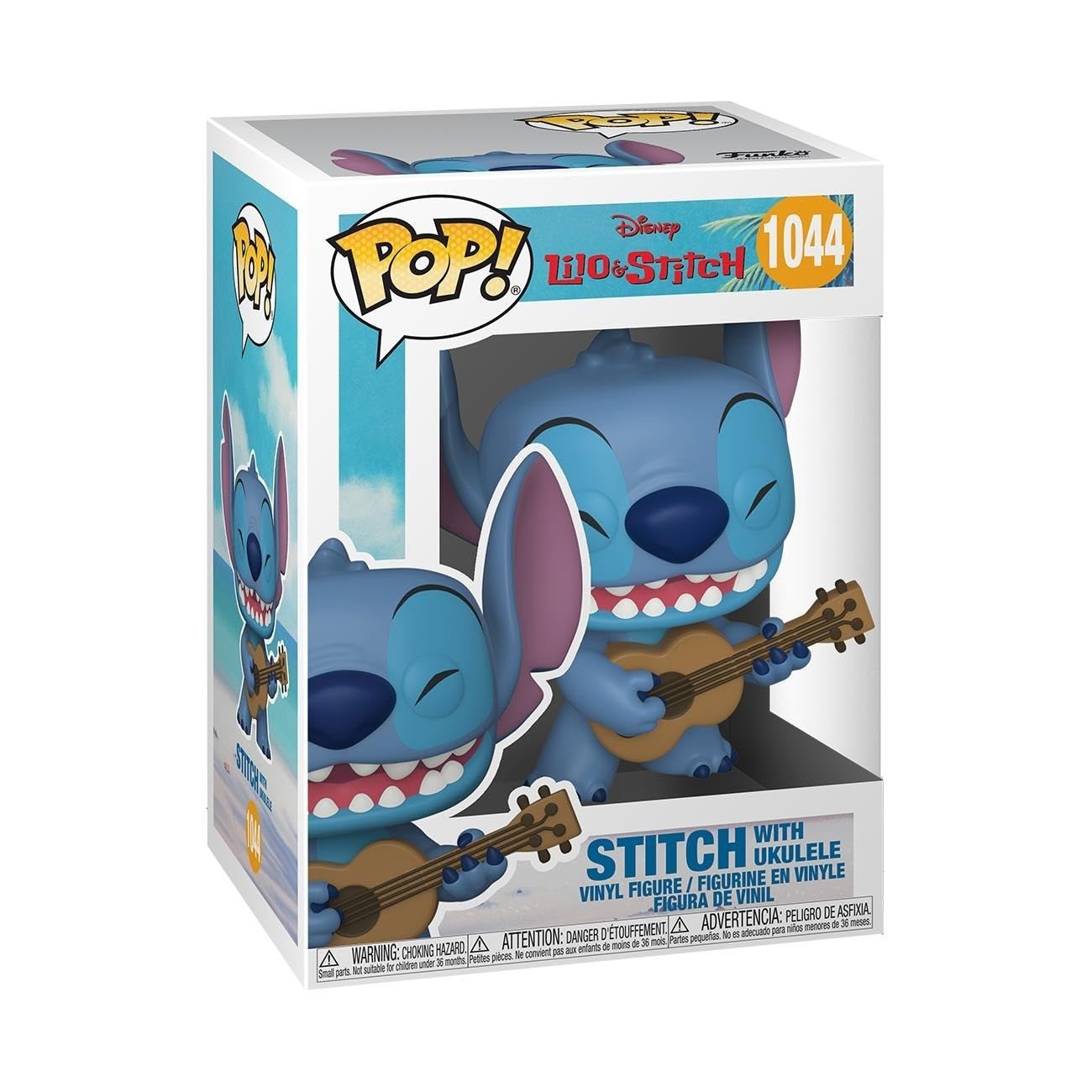 Disney Lilo & Stitch 1044 Stitch With Ukele Funko Pop! Vinyl Figure