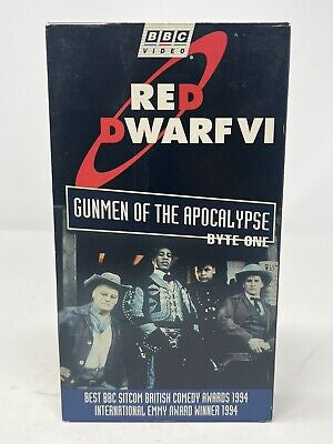 Red Dwarf VI Byte One Gunmen of the Apocalypse VHS Tape