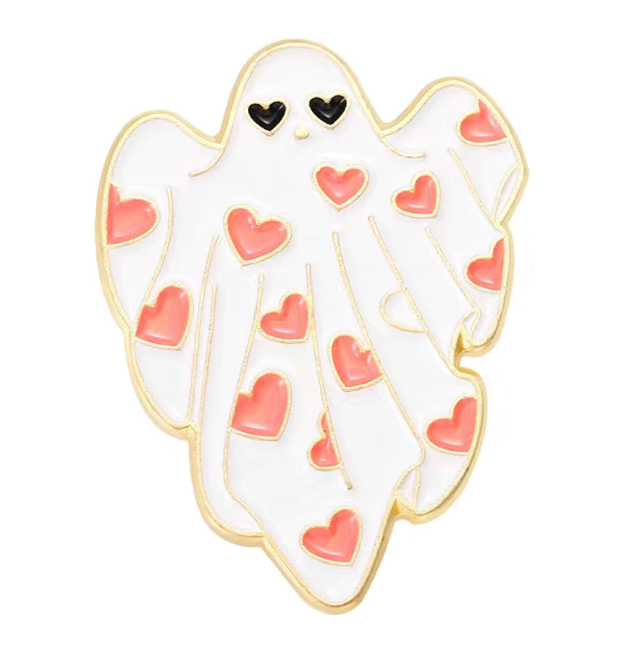 Ghost Pin Badge