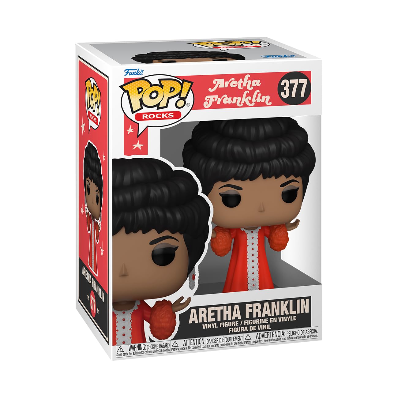 Funko Pop! 377 Aretha Franklin Vinyl Figure
