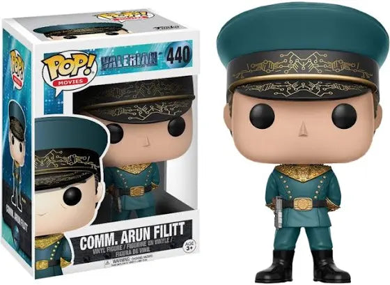 Funko Pop! Valerian And The City Of A Thousand Planets 440 Comm. Arun Filitt Vinyl Figure