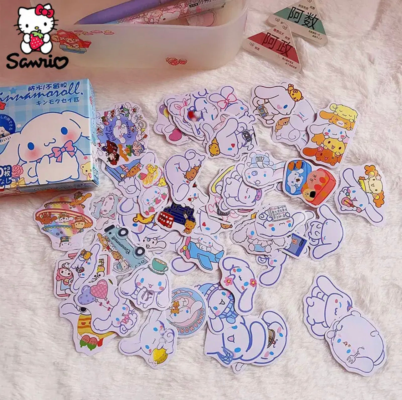 Sanrio 60 Sticker Pack Assortment