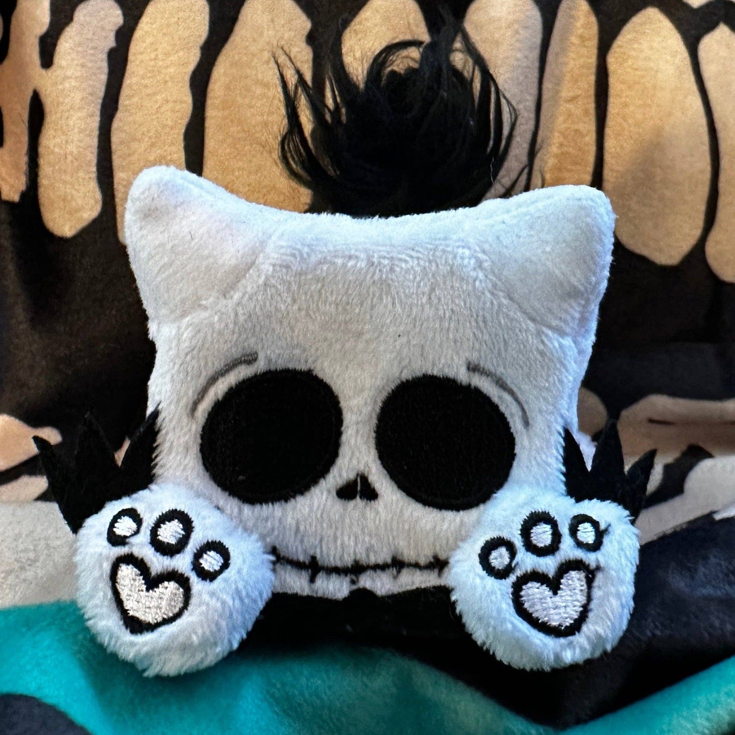 Bones Squaredy Cats Smol Size Jack Parody Plush