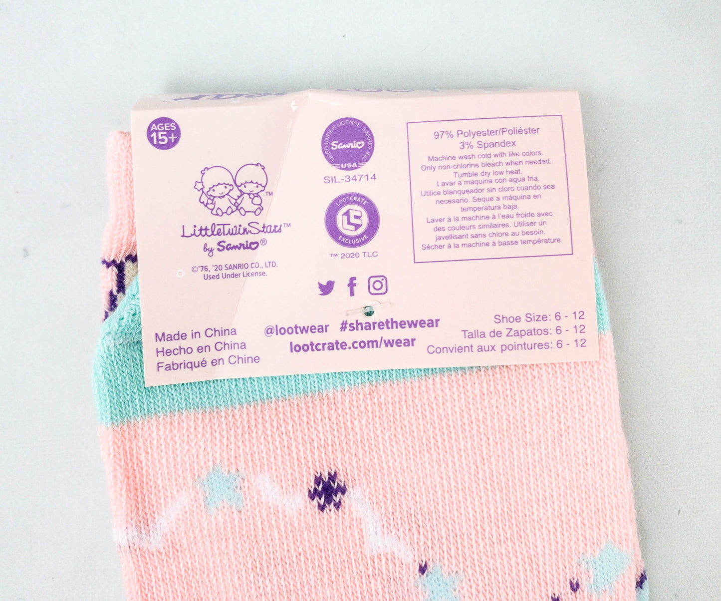 Hello Kitty and Friends Crew Socks