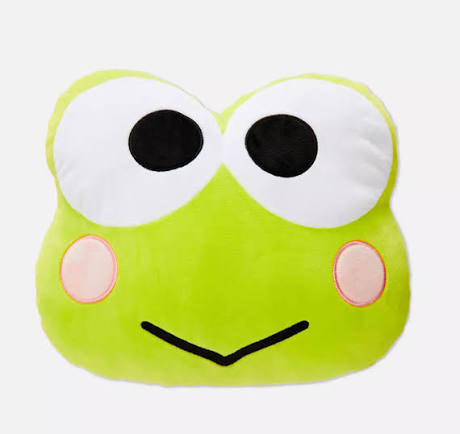 Sanrio KeroKeroKeroppi Head Cushion