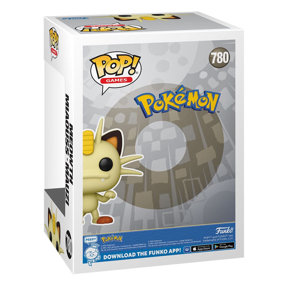 Pokémon 780 Meowth Funko Pop! Vinyl Figure