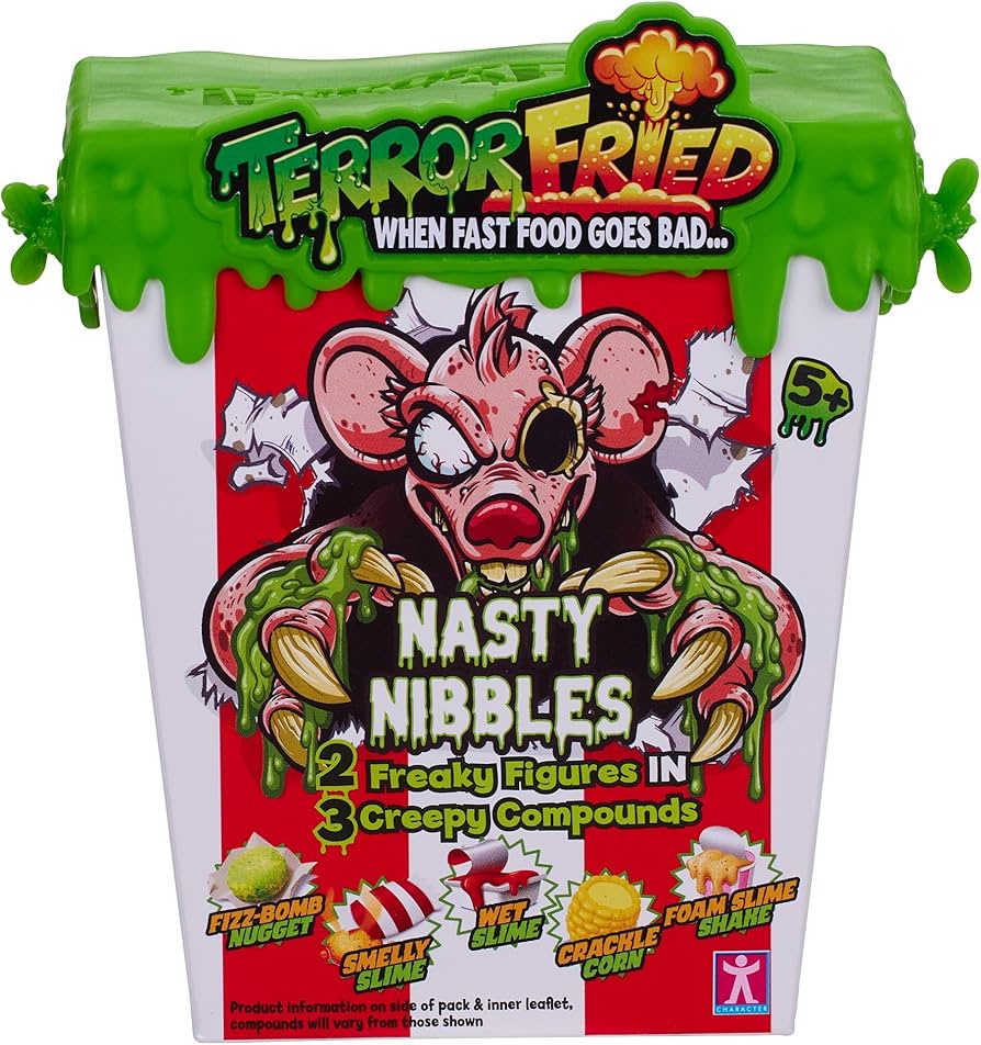 Terrorfried Nasty Nibbles Mystery Figure and Slime Set