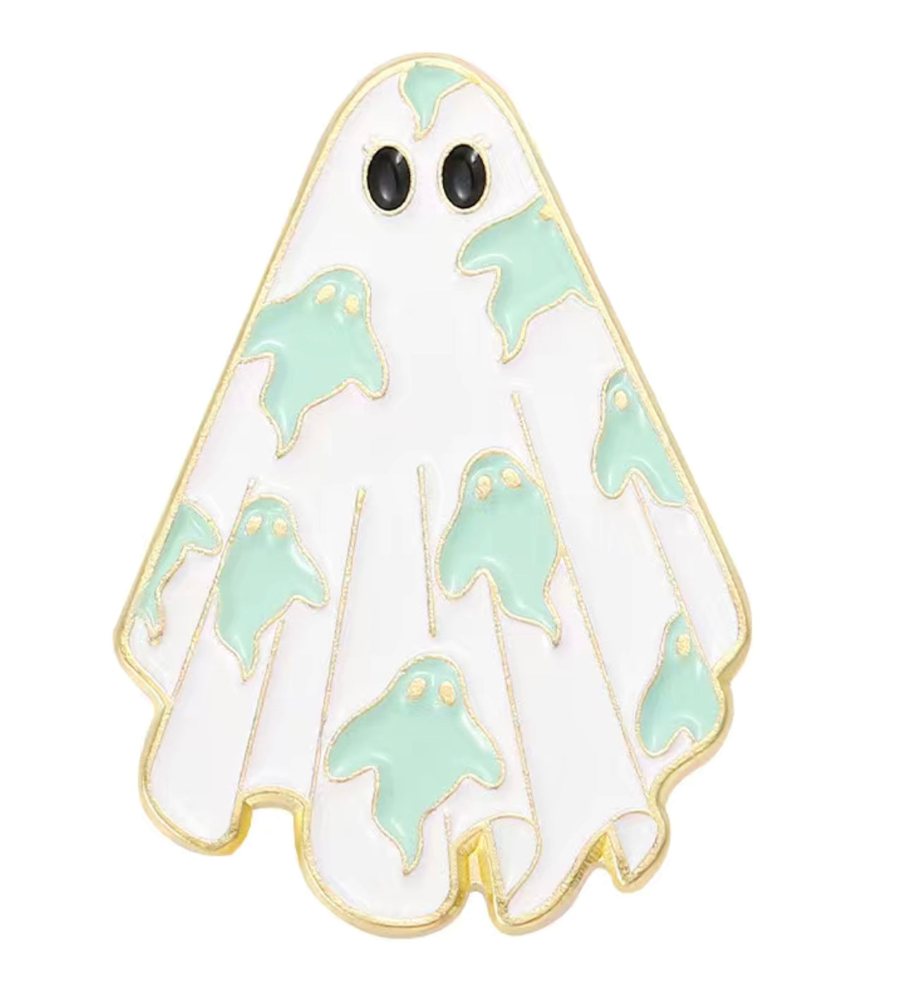 Ghost Pin Badge