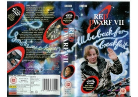 Red Dwarf VII Byte One I’ll be back for Breakfast VHS Tape
