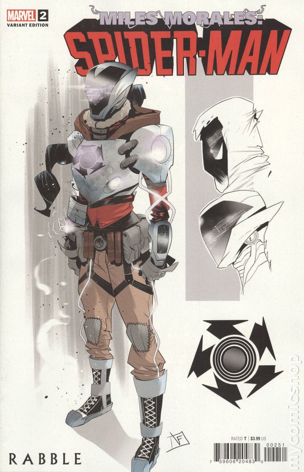 Miles Morales Spider-Man Issue 2 Variant Edition Comic Book