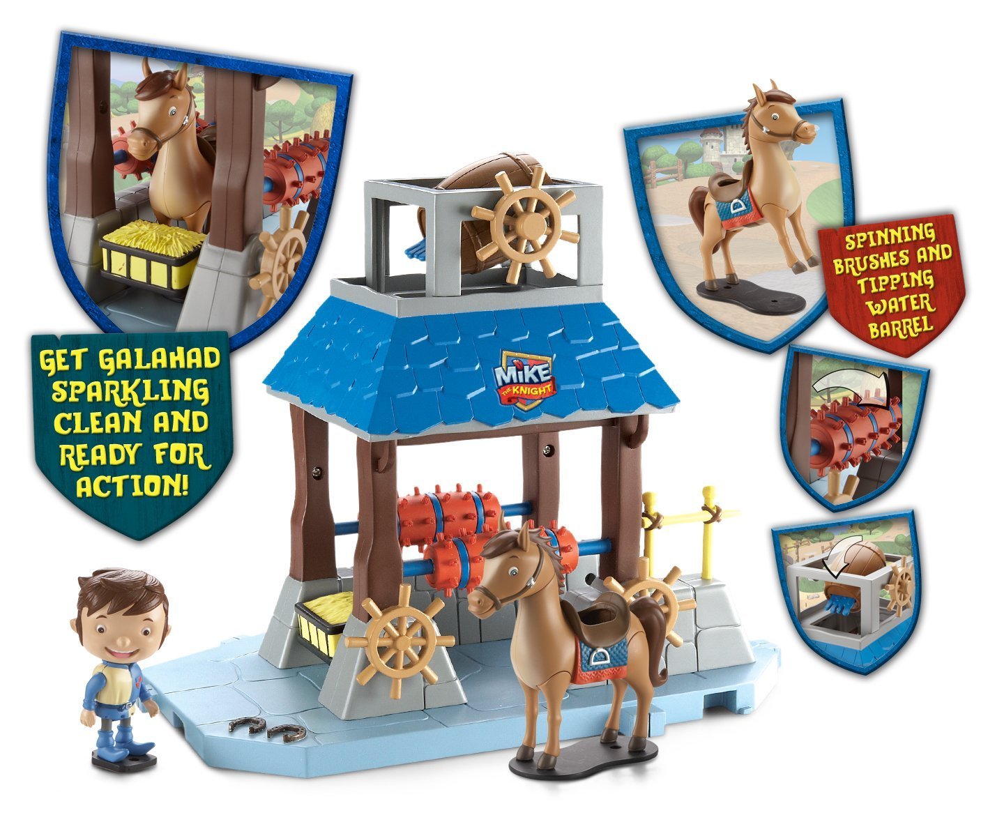 Mike The Knight Hairy Harry’s Horse Wash Playset