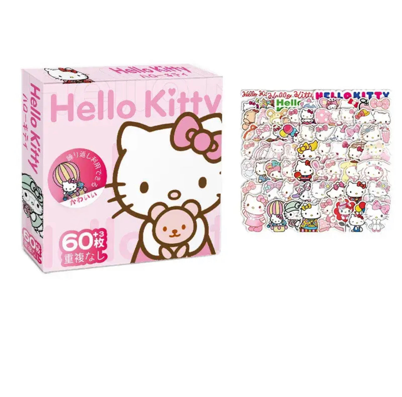 Sanrio 60 Sticker Pack Assortment