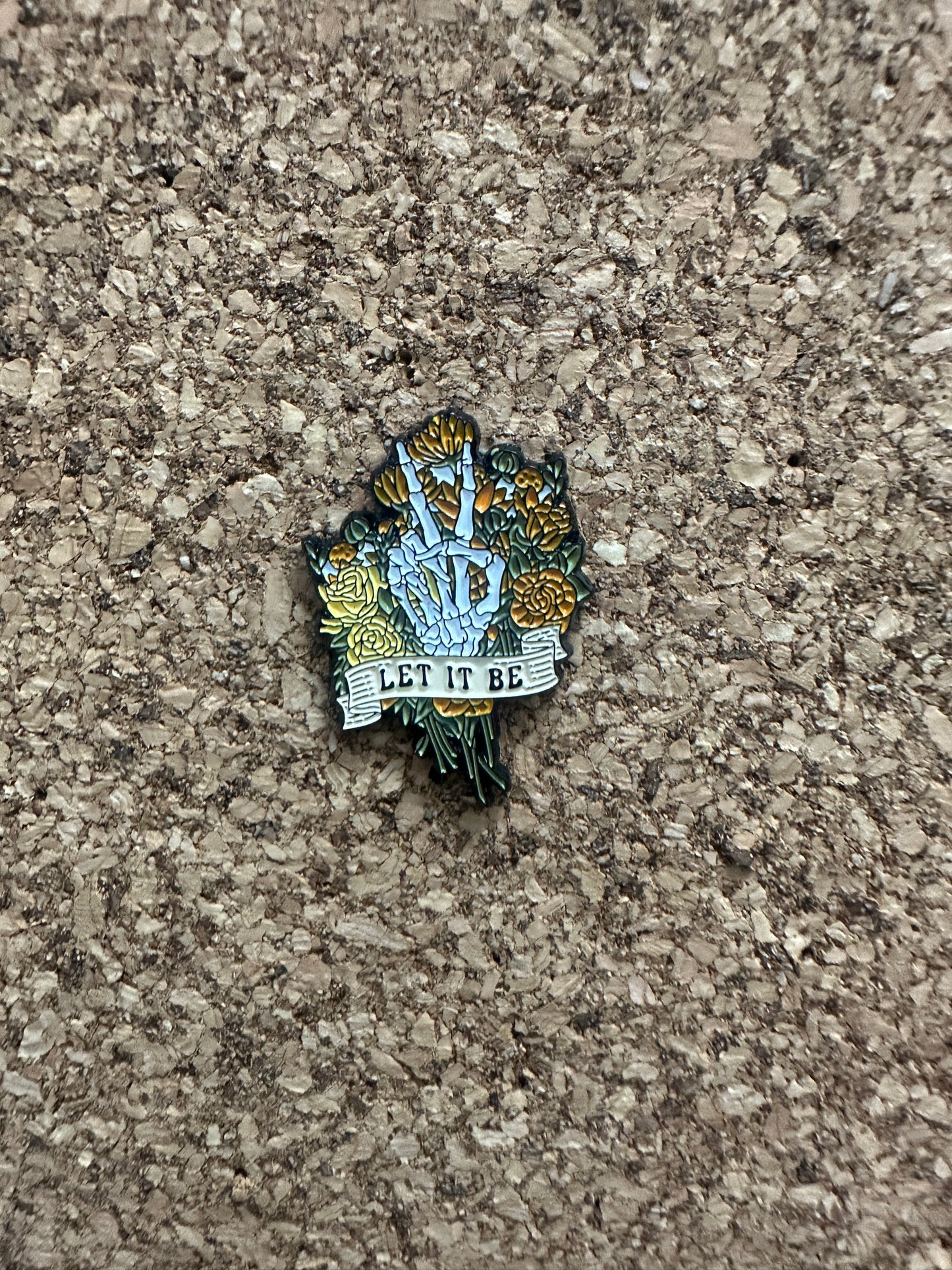 Let it Be Pin Badge