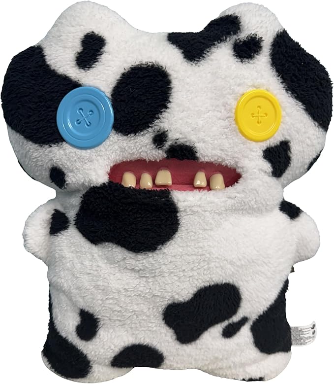 Zuru Fugglers Bigg Fuggs Gaptooth Mcgoo Cow Print Plush