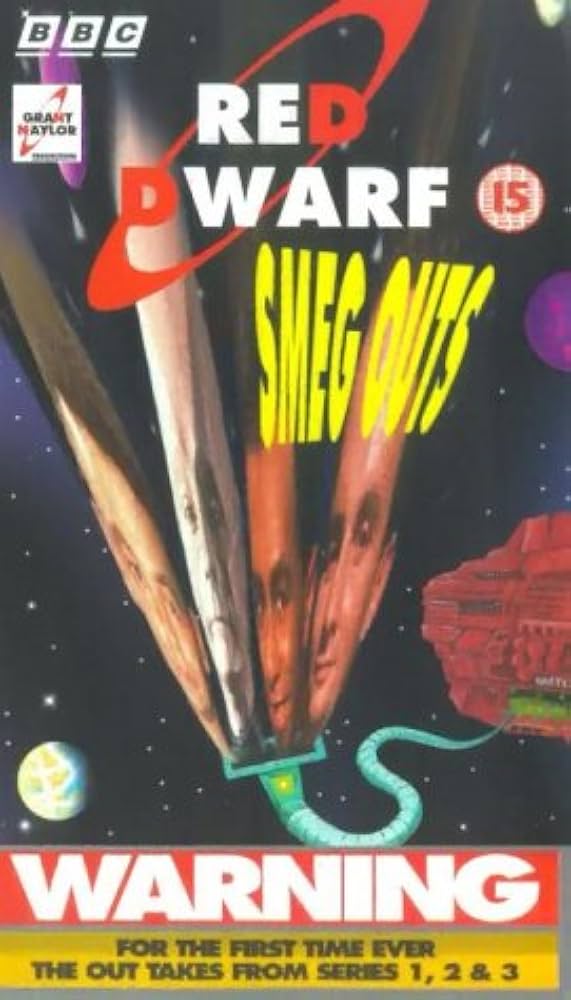 Red Dwarf Smeg Outs VHS Tape