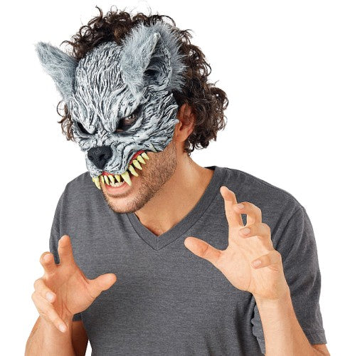 Halloween Half Wolf Mask
