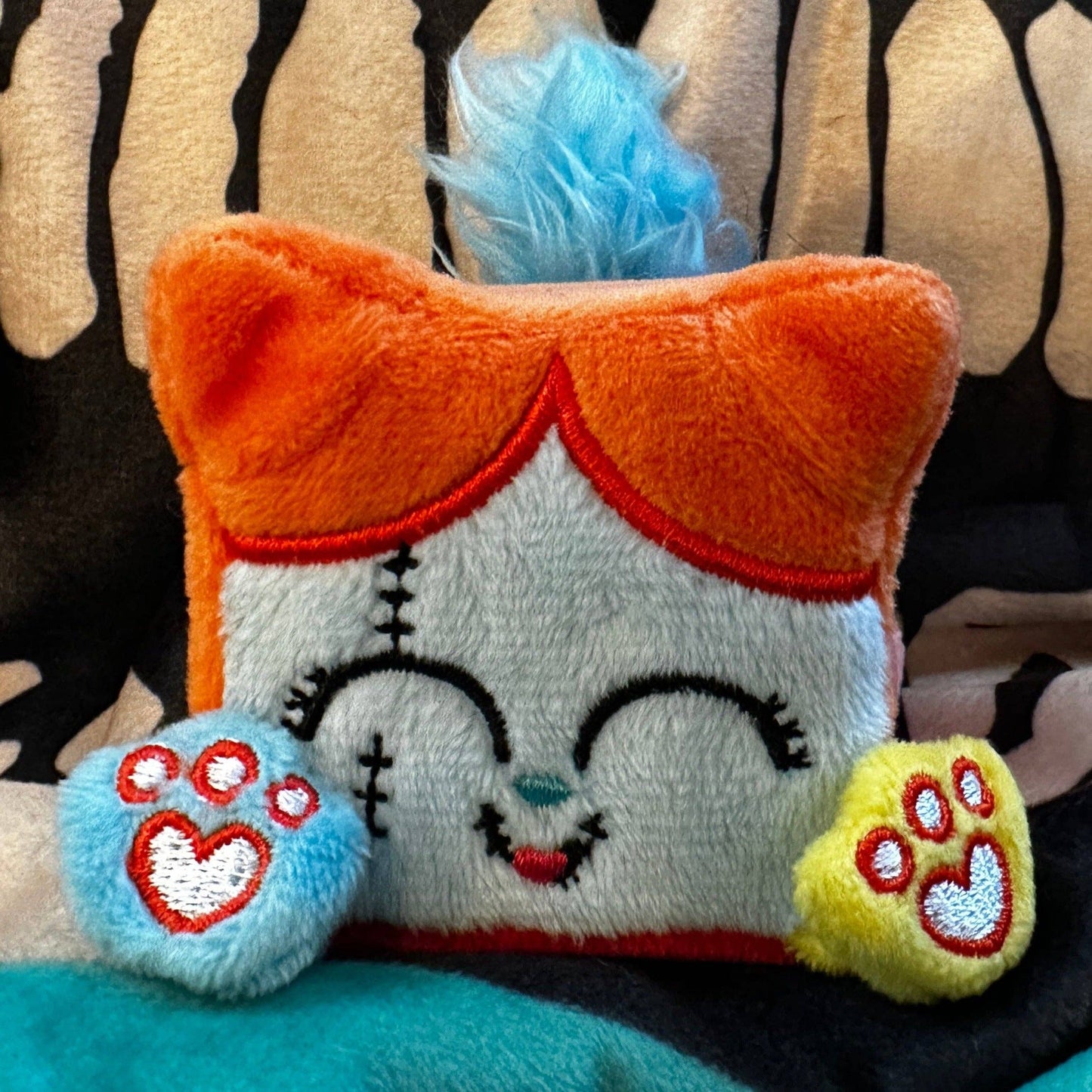 Rags Squaredy Cats Smol Size Sally Parody Plush