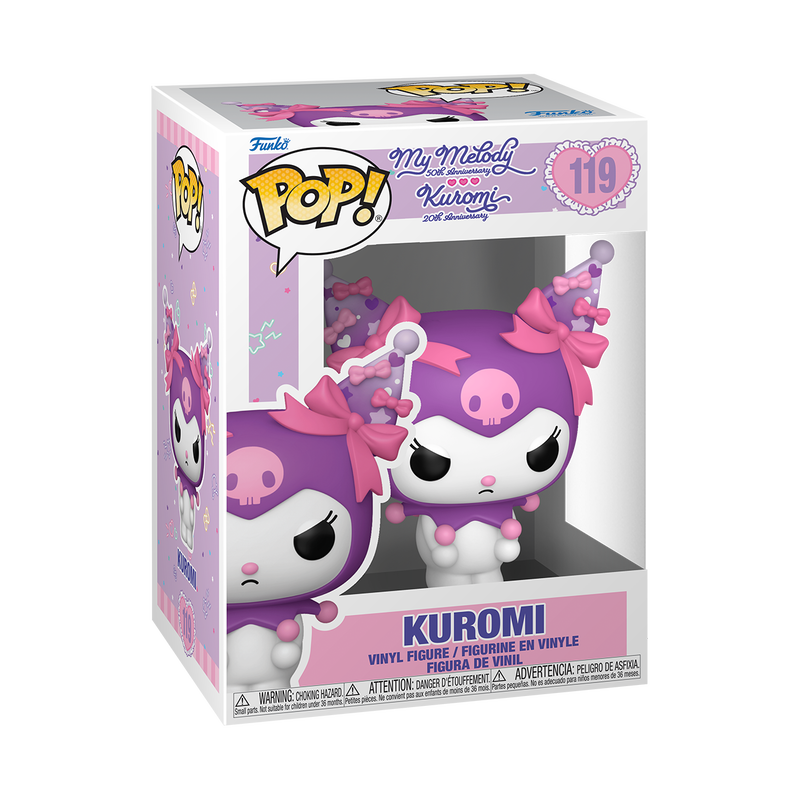 Sanrio POP! Animation Vinyl Figure K/MM- Kuromi Grumpy 9 cm