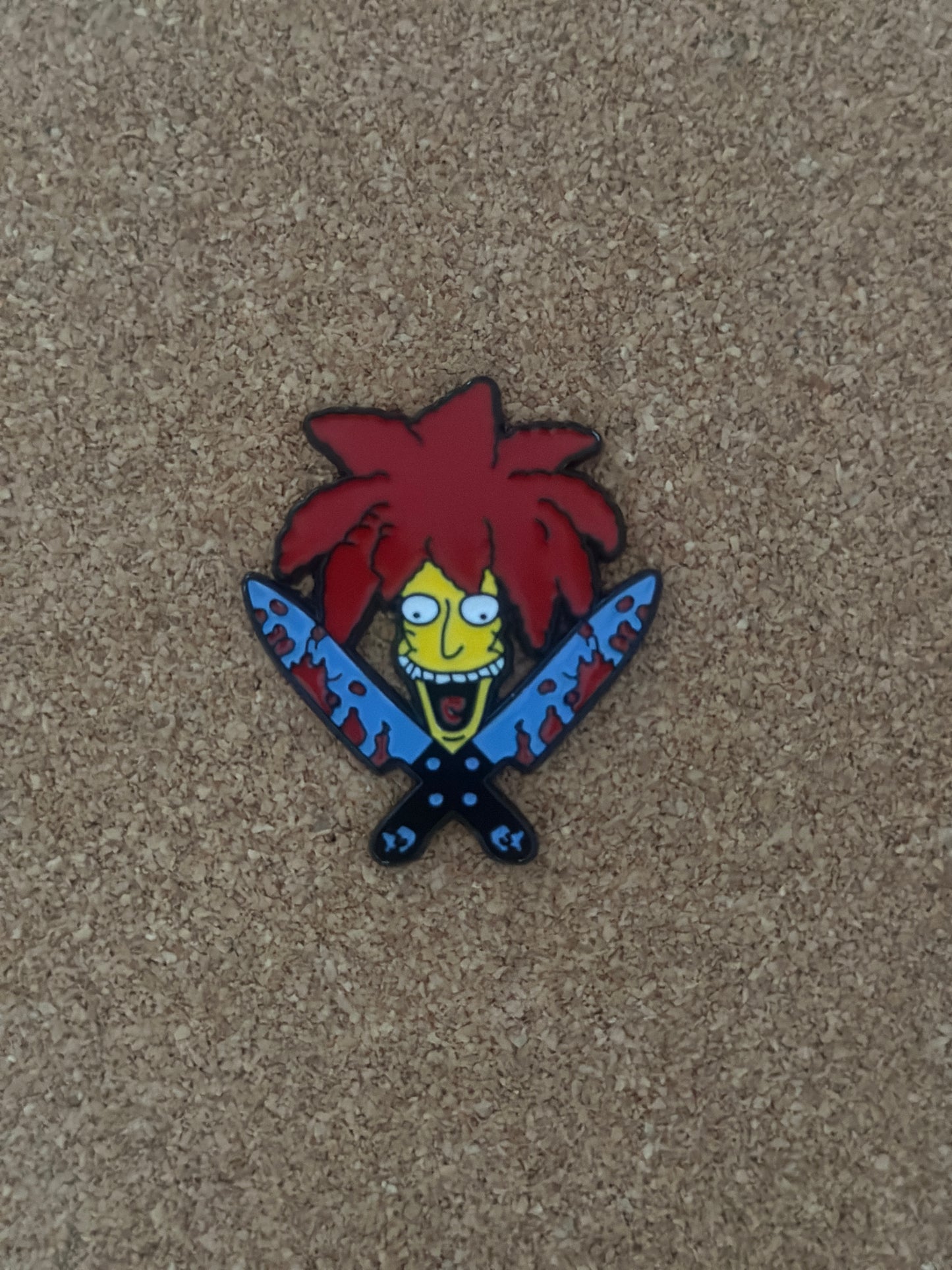 The Simpsons Sideshow Bob Pin Badge