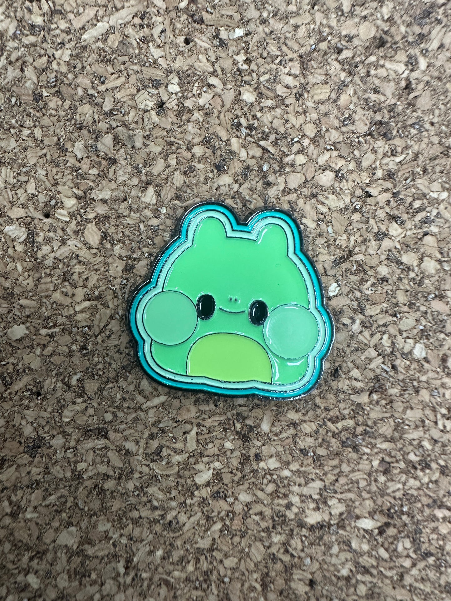 Oppy The Frog Pin Badge