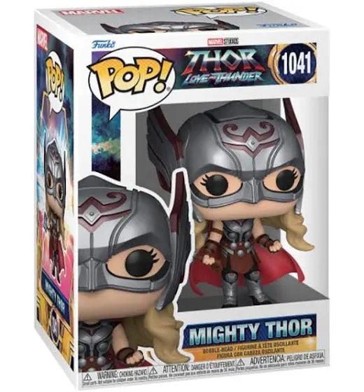Funko Pop! Thor Love And Thunder 1041 Mighty Thor Vinyl Figure
