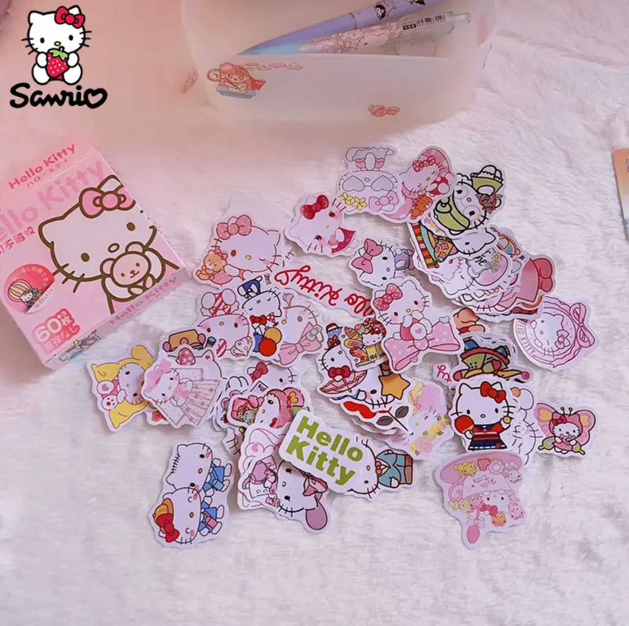Sanrio 60 Sticker Pack Assortment