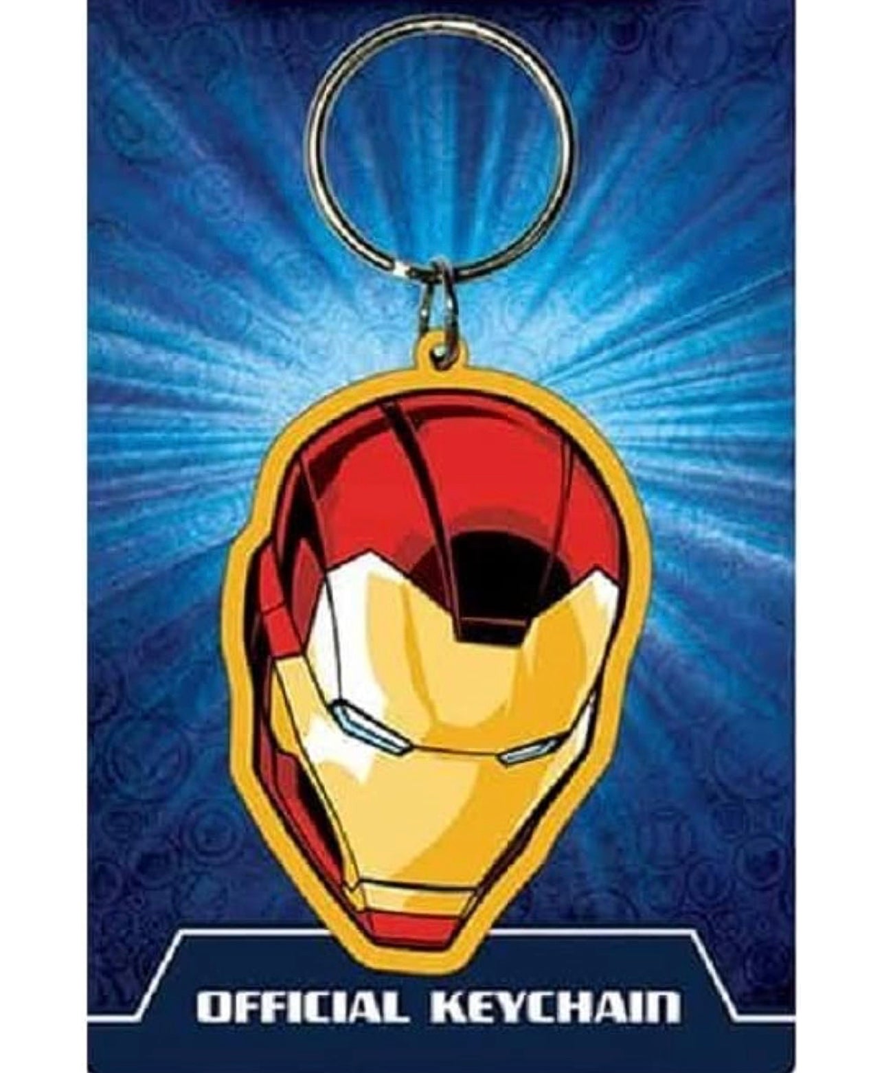 Iron man deals rubber keychain