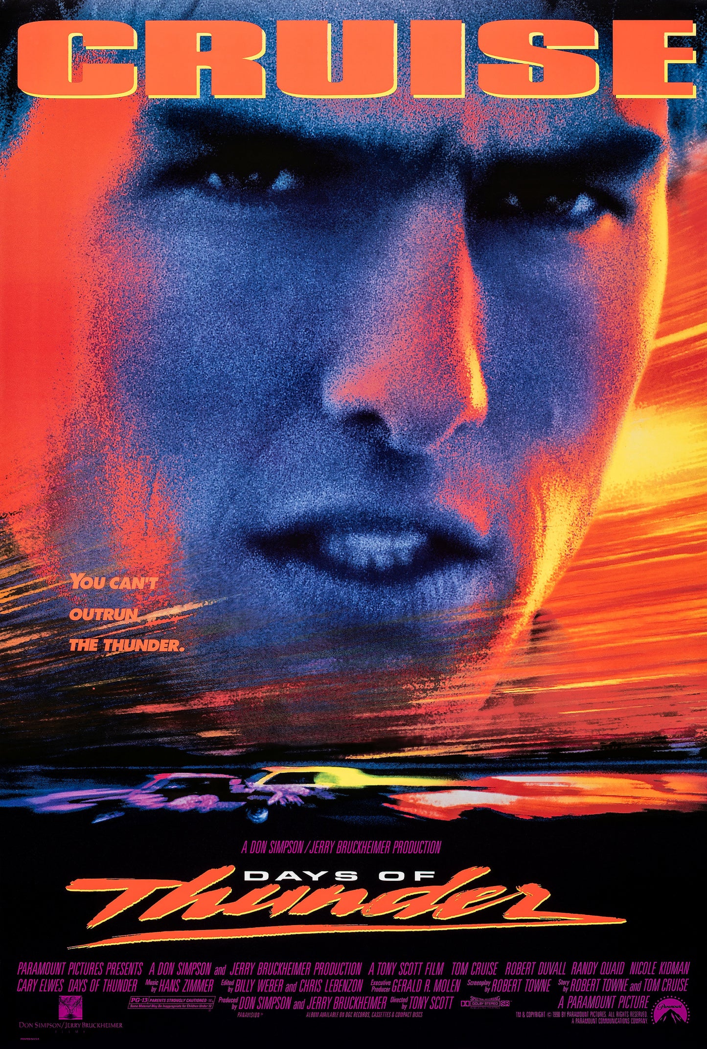 Days of Thunder VHS