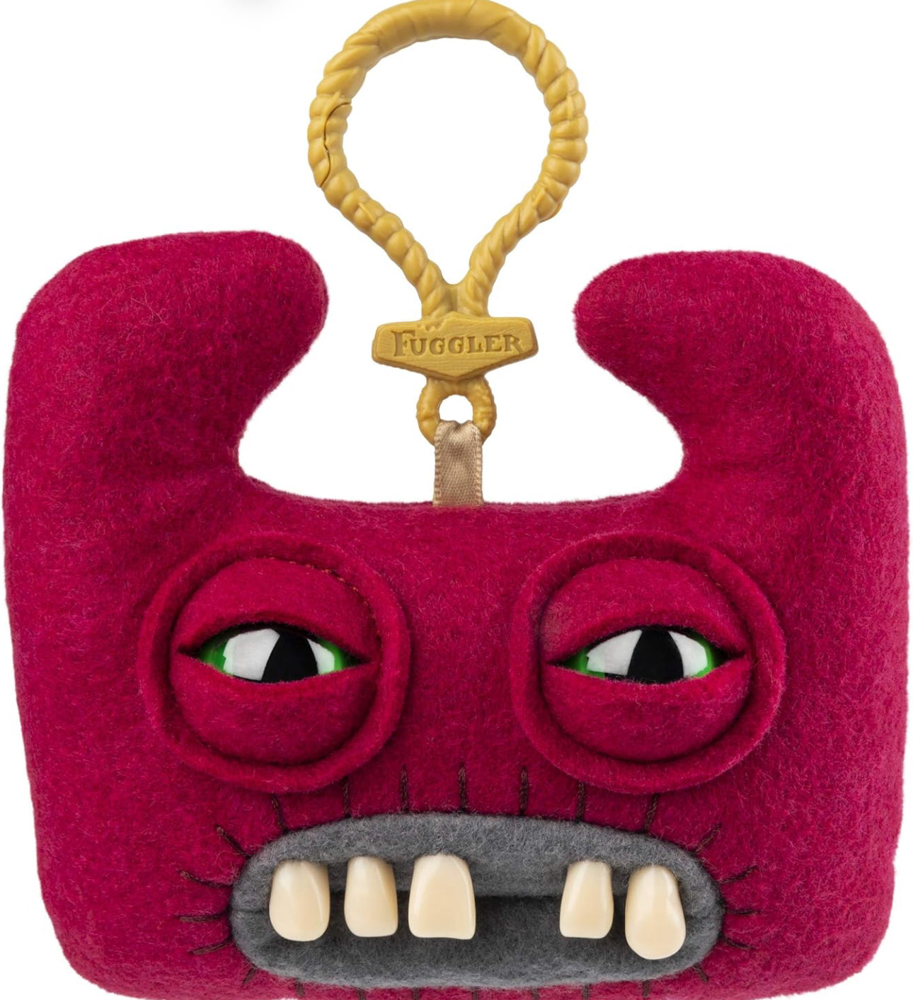 Fuggler Magenta Devil Plush Keychain
