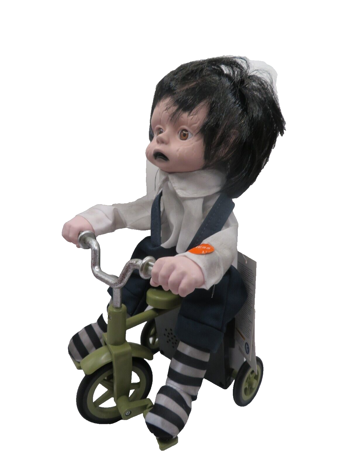 Halloween Terrifying Tricycle Boy Prop