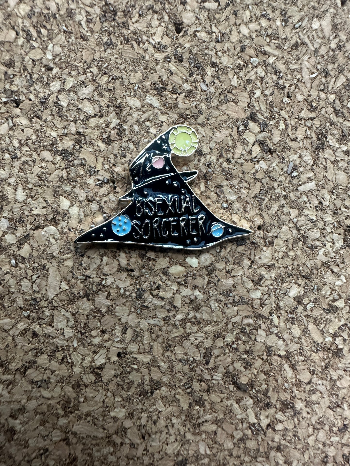 Bisexual Sorcerer Pin Badge