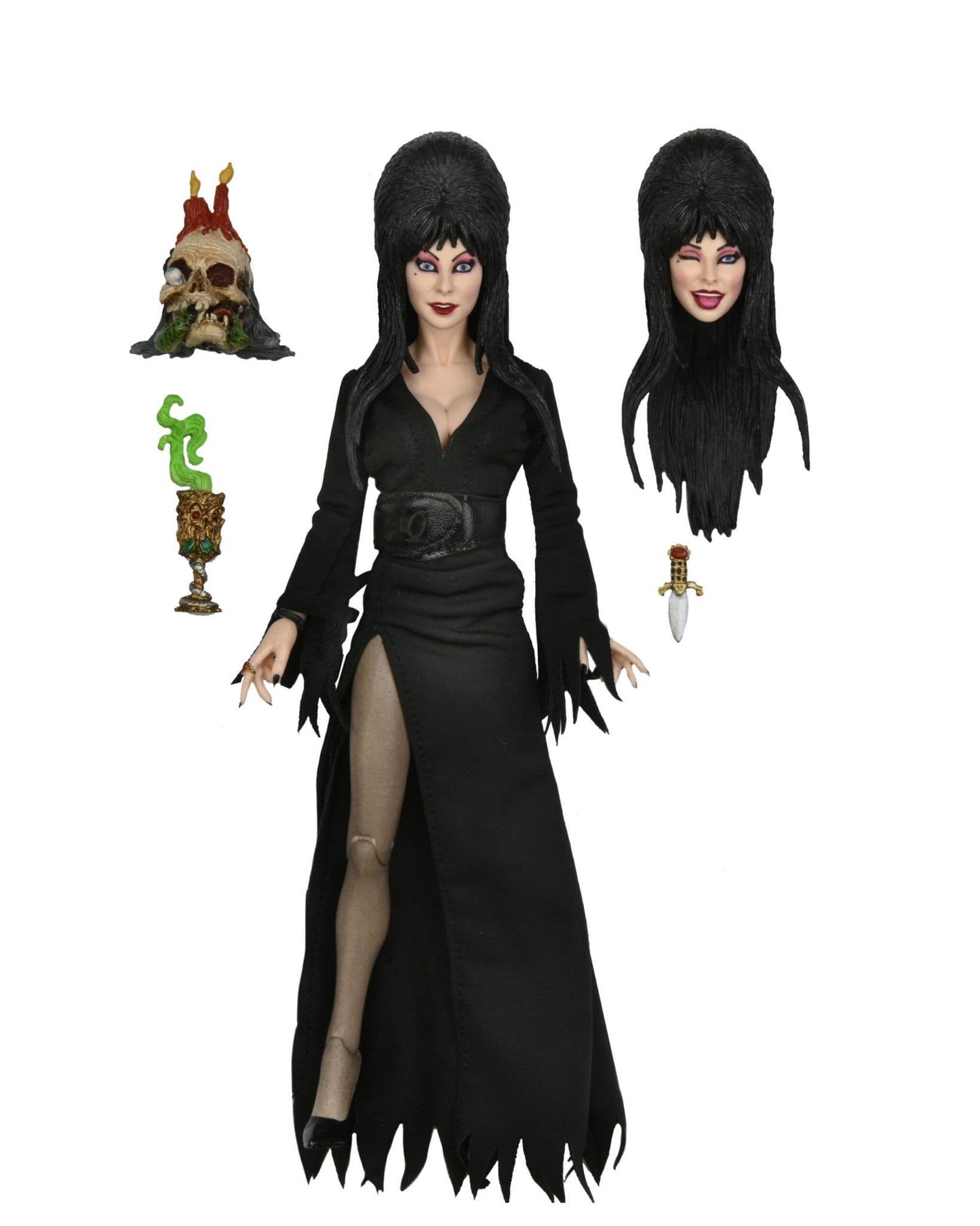 Elvira Mistress Of The Dark Clothed Action Figure