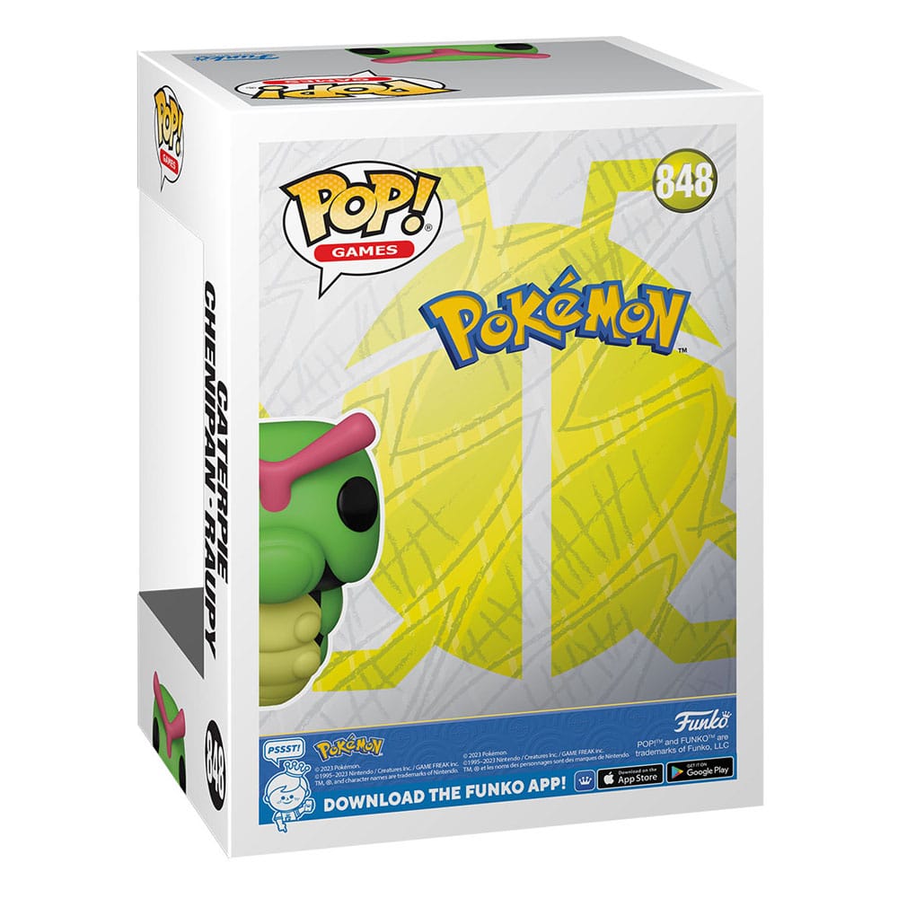 Pokémon 848 Caterpie Funko Pop! Vinyl Figure
