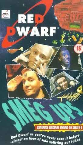 Red Dwarf Smeg Ups VHS Tape
