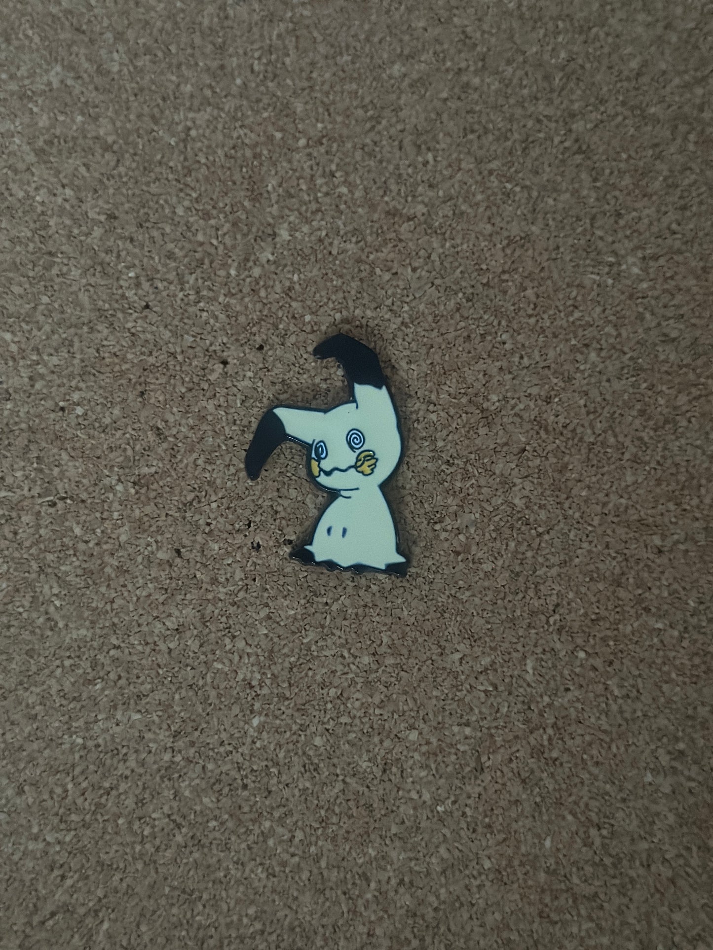 Mimikyu Sitting Down Tilt Left Pin Badge