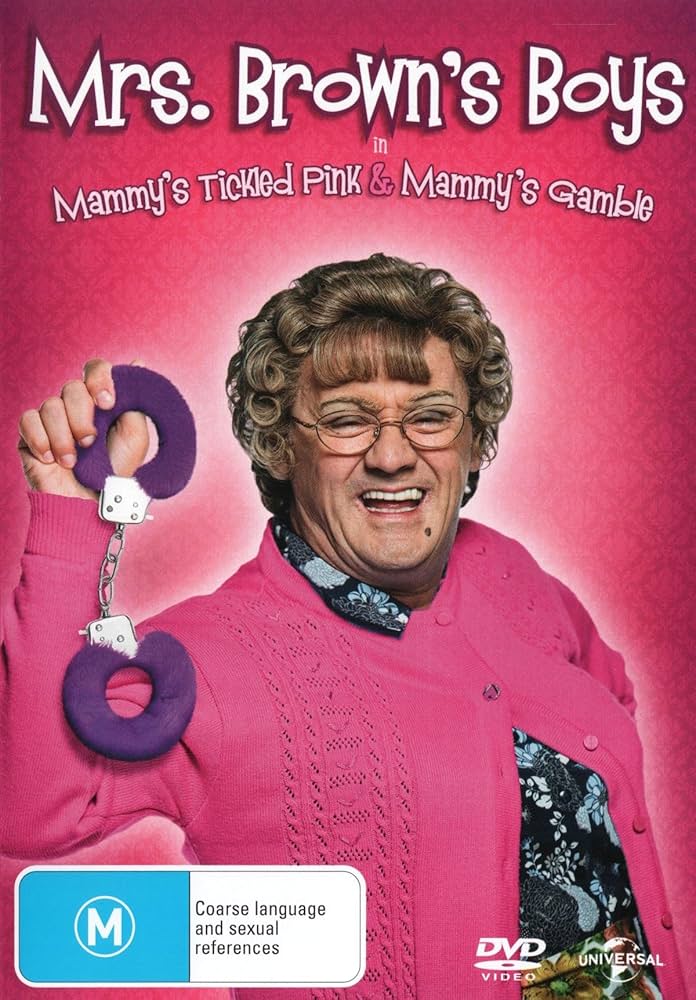 Mrs. Brown’s Boys In Mammys Tickled Pink & Mammys Gamble Region 4 DVD