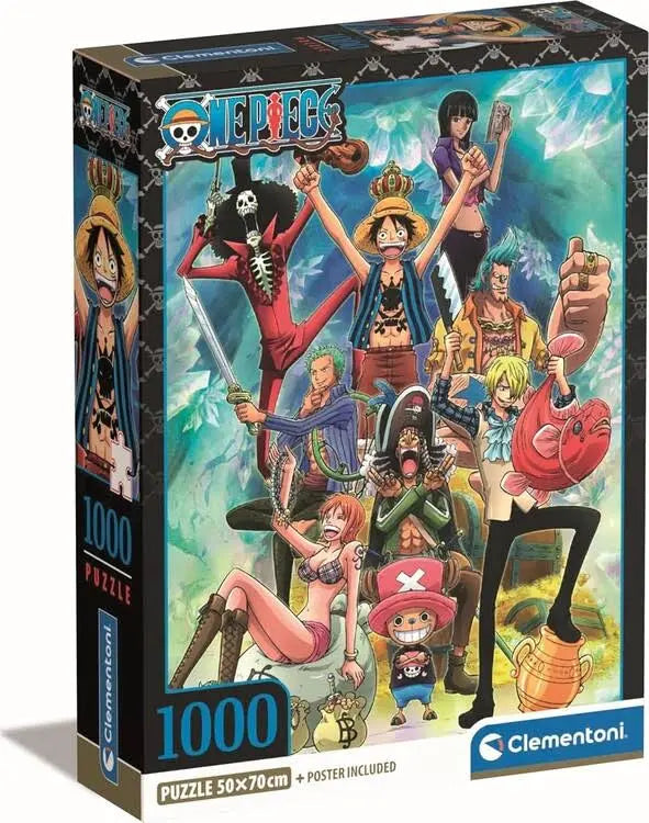 One Piece Pirate King Luffy Straw Hat Crew 1000pc Puzzle