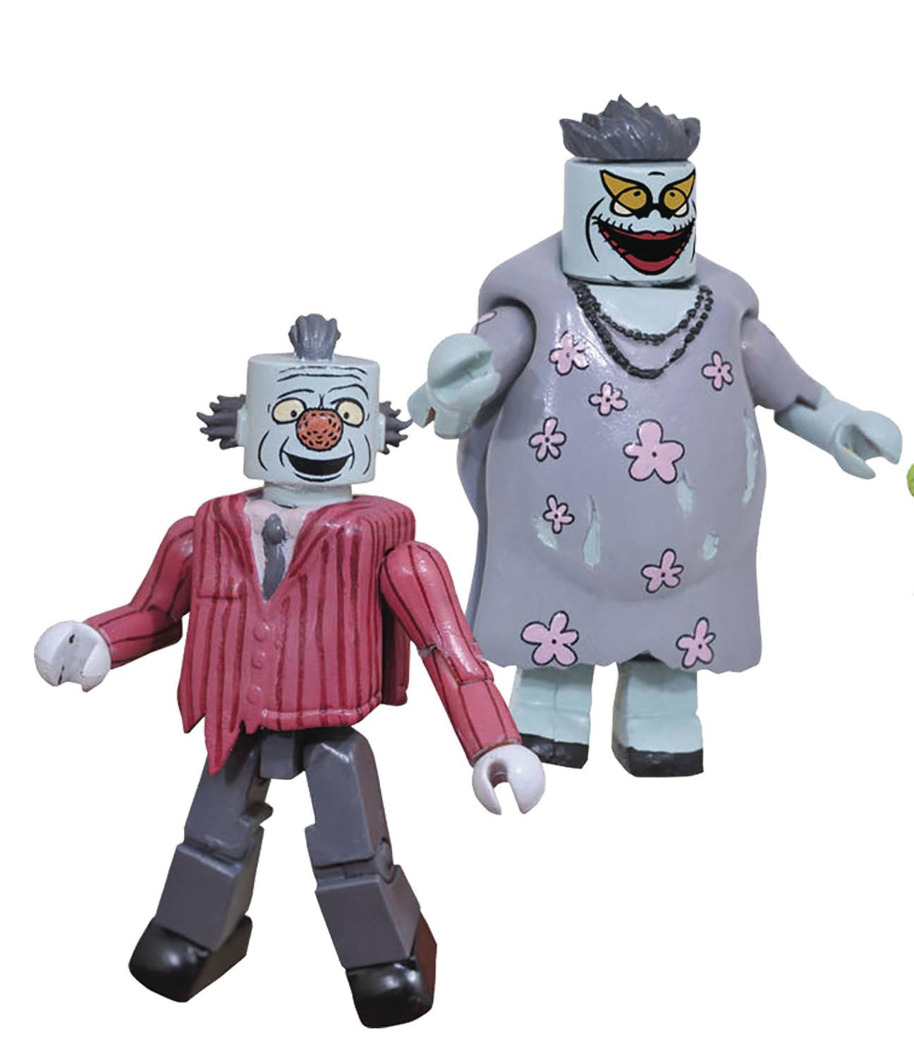 Disney Nightmare Before Christmas Corpse Dad & Corpse Mom Minimates Figures
