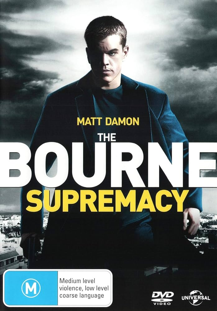 The Bourne Supremacy Reigon 4 DVD