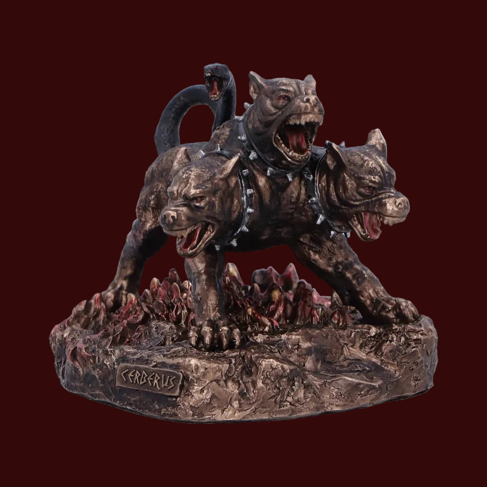 Cerberus the Three-headed Hound of Hades Statue