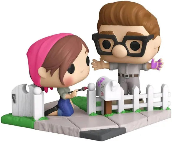Funko Pop! Disney Pixar Up 979 Carl & Ellie Vinyl Figure