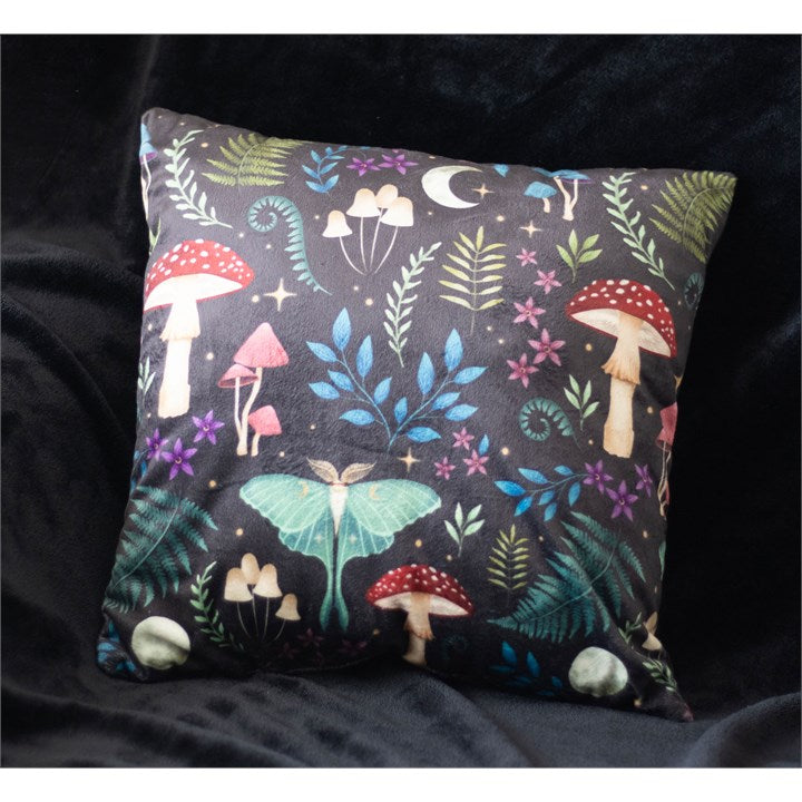 Dark Forest Print 35cm Square Cushion