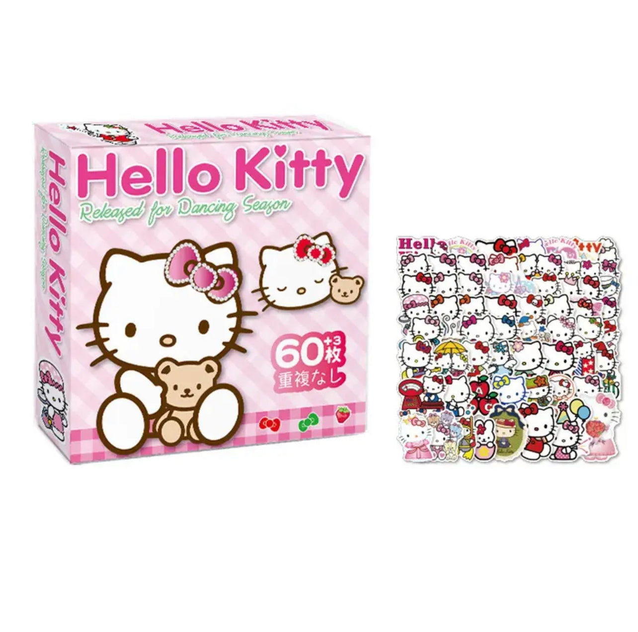 Sanrio 60 Sticker Pack Assortment