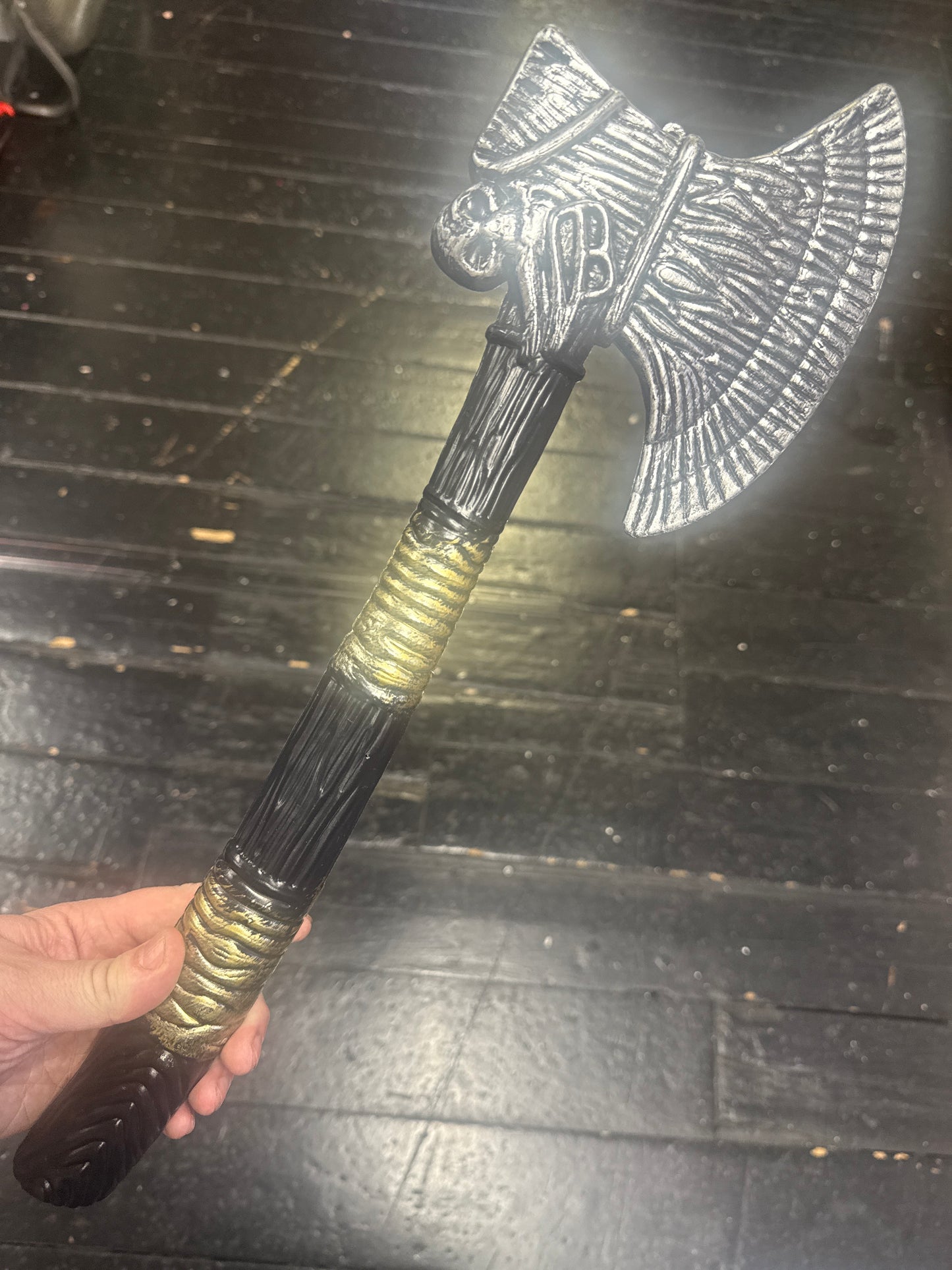Skeleton Axe Replica Cosplay Prop